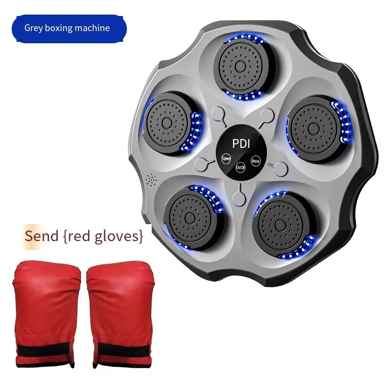 Wholesales Intelligent Punching Target Workout Equipment Music Boxing Machine Bluetooth Wall Mounted Boxing Target Equip At Home