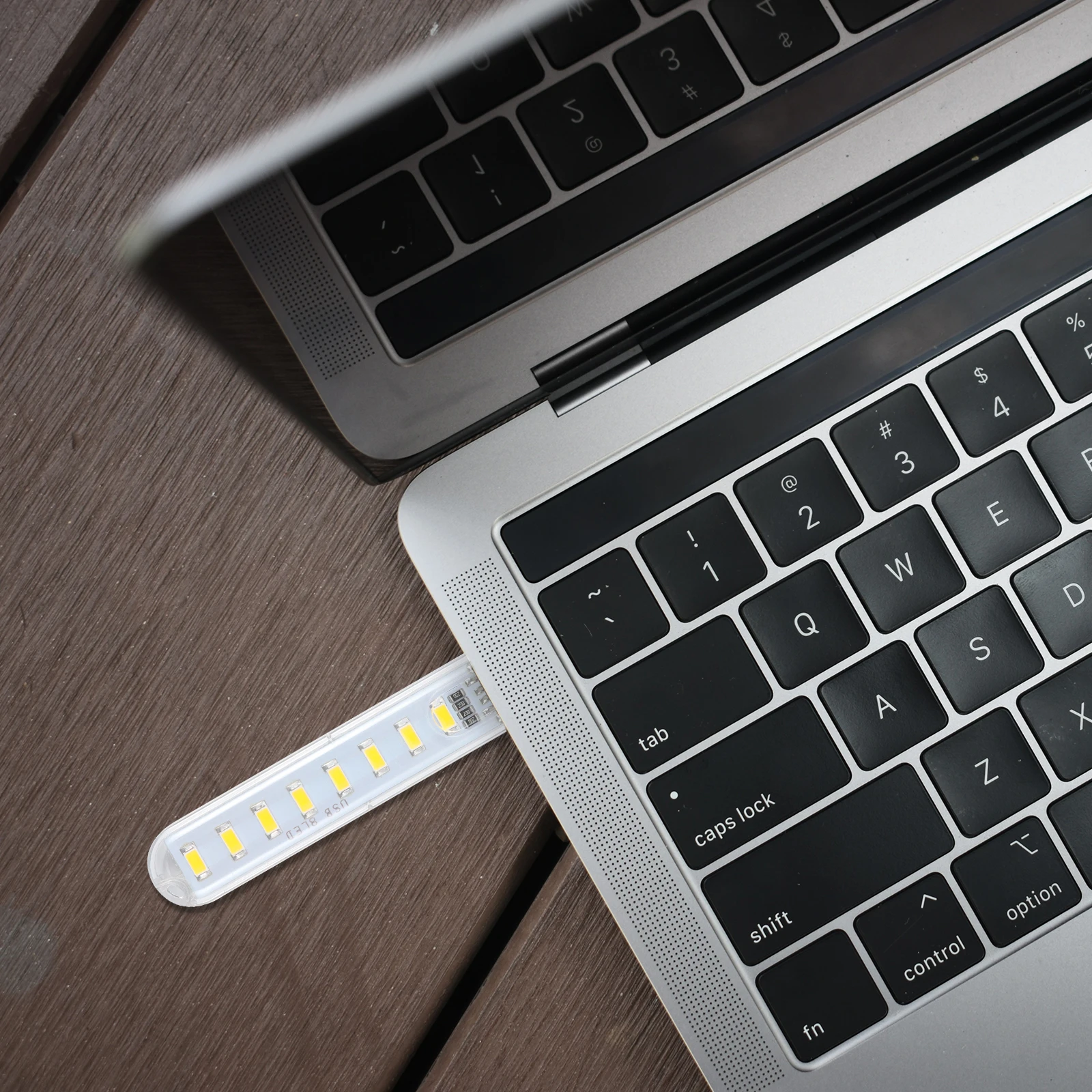 

3 Pcs USB Night Light LED Desk Lamp Warm 8 Beads Mini Table Light Party Decor Energy Saving Practical Small Night Lamp