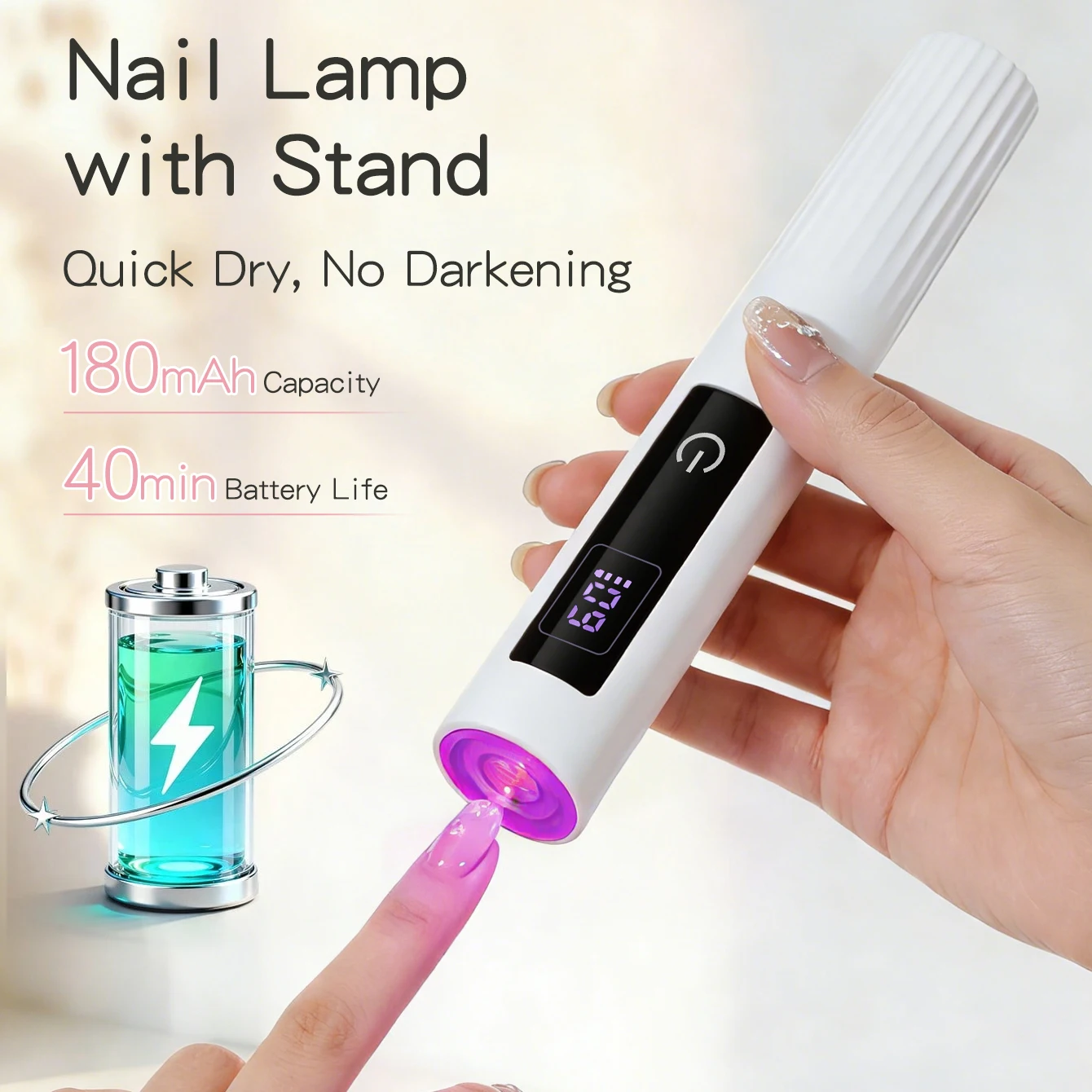 전문가용 미니 LED UV 네일 램프, 스탠드 포함 속 - Uv Led Lamp Printer 리뷰 및 가격