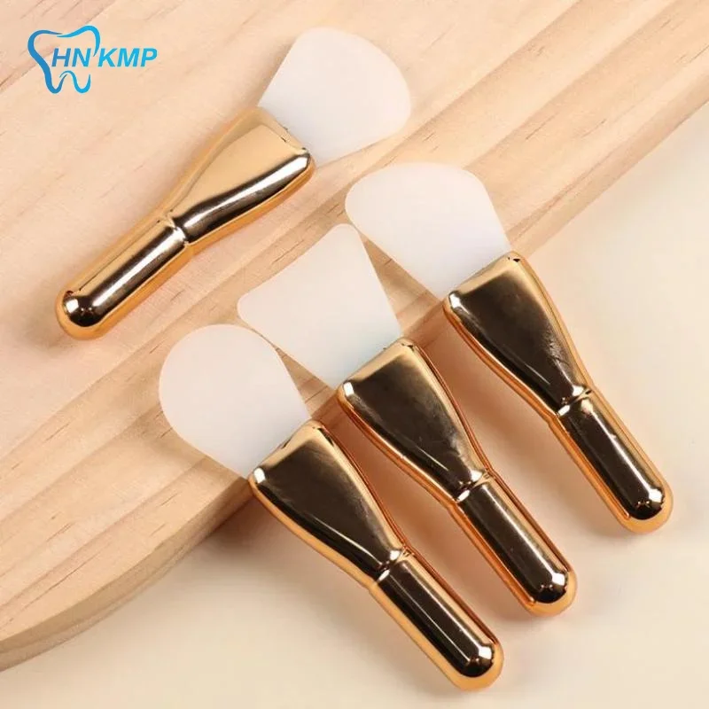 Cepillo aplicador de máscara Diy de silicona, cepillo de maquillaje refrescante para salón de belleza, cepillo de cabeza suave, espátula de maquillaje de belleza, herramienta de belleza Facial