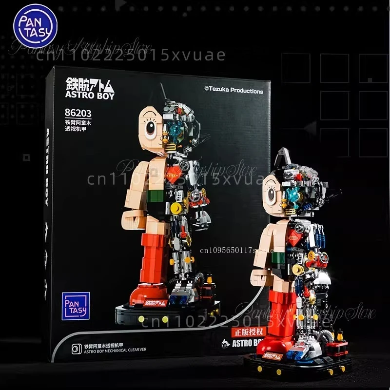 

Новые строительные блоки Astro Boy в честь 70-летия, коллекционные модельные игрушки, украшения, детские развивающие игрушки, праздничный подарок