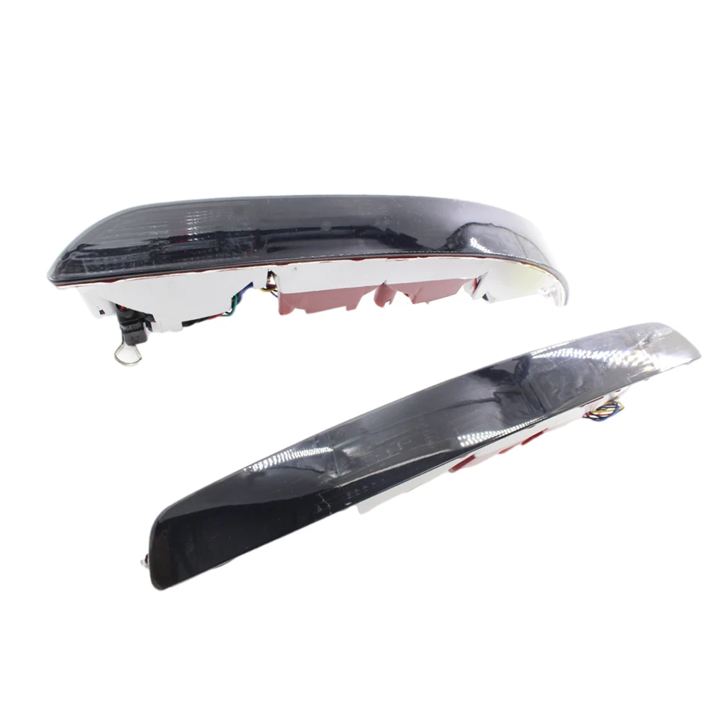 2 szt. Tylne światła zderzaka do Audi Q5 2009-16 Części samochodowe 8R0945096B Dymione czarne Akcesoria motoryzacyjne Części samochodowe do ciężarówek Lampa oświetleniowa