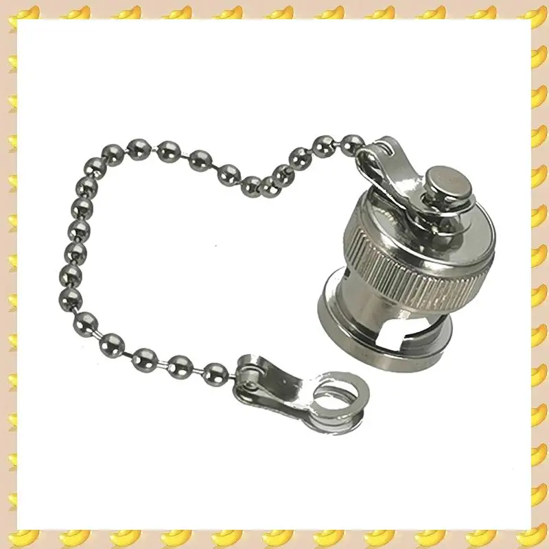 

A45U Coaxial Connector Dust Protection Cap For BNC Female RF, Zinc Alloy Wire Terminal Cover