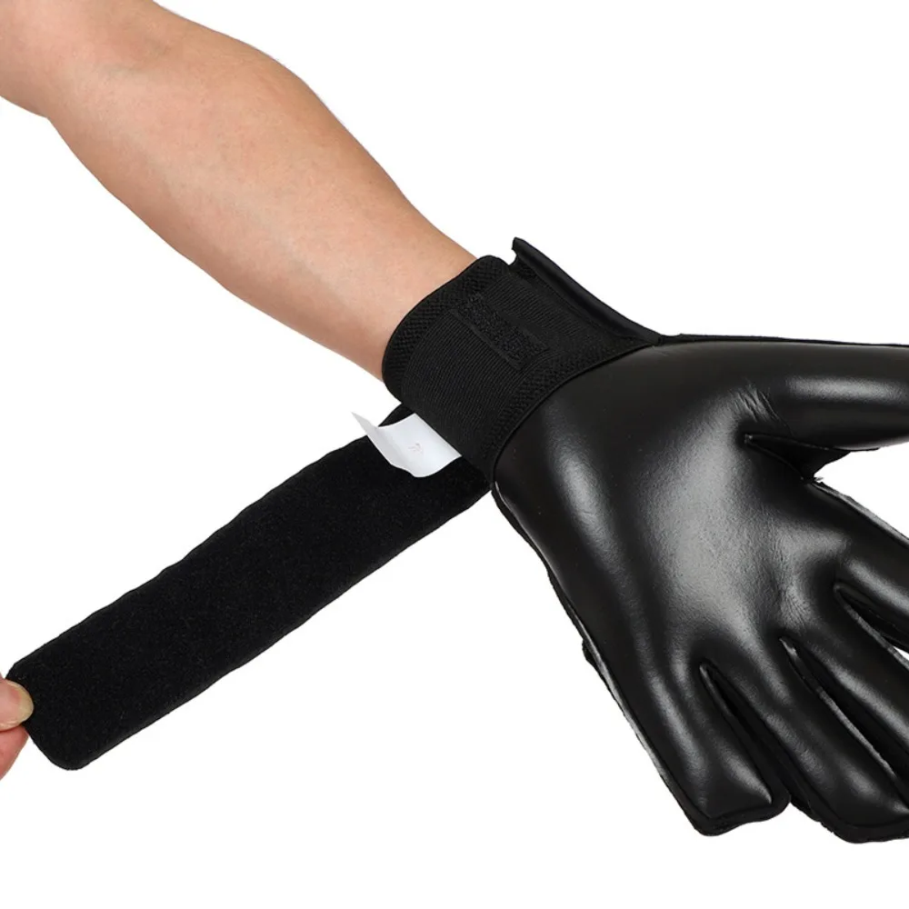 Gants de gardien de but antidérapants, doigts de protection en Latex, gants de gardien de but de Football pour enfants, gants de gardien de but doux à amorti