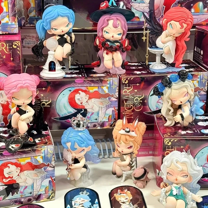 

Dodonami Nightmare Core Series Blind Box Dark Personality Style Toy Doll Mysterious Doll Ornament Fashion Girl Collection Gifts