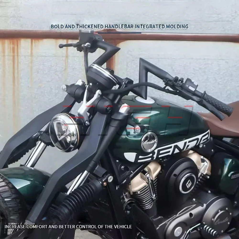 For BENDA Handlebar Heightening Kit High Rise Handle Bar Modified Parts For BENDA Napoleonbob 500