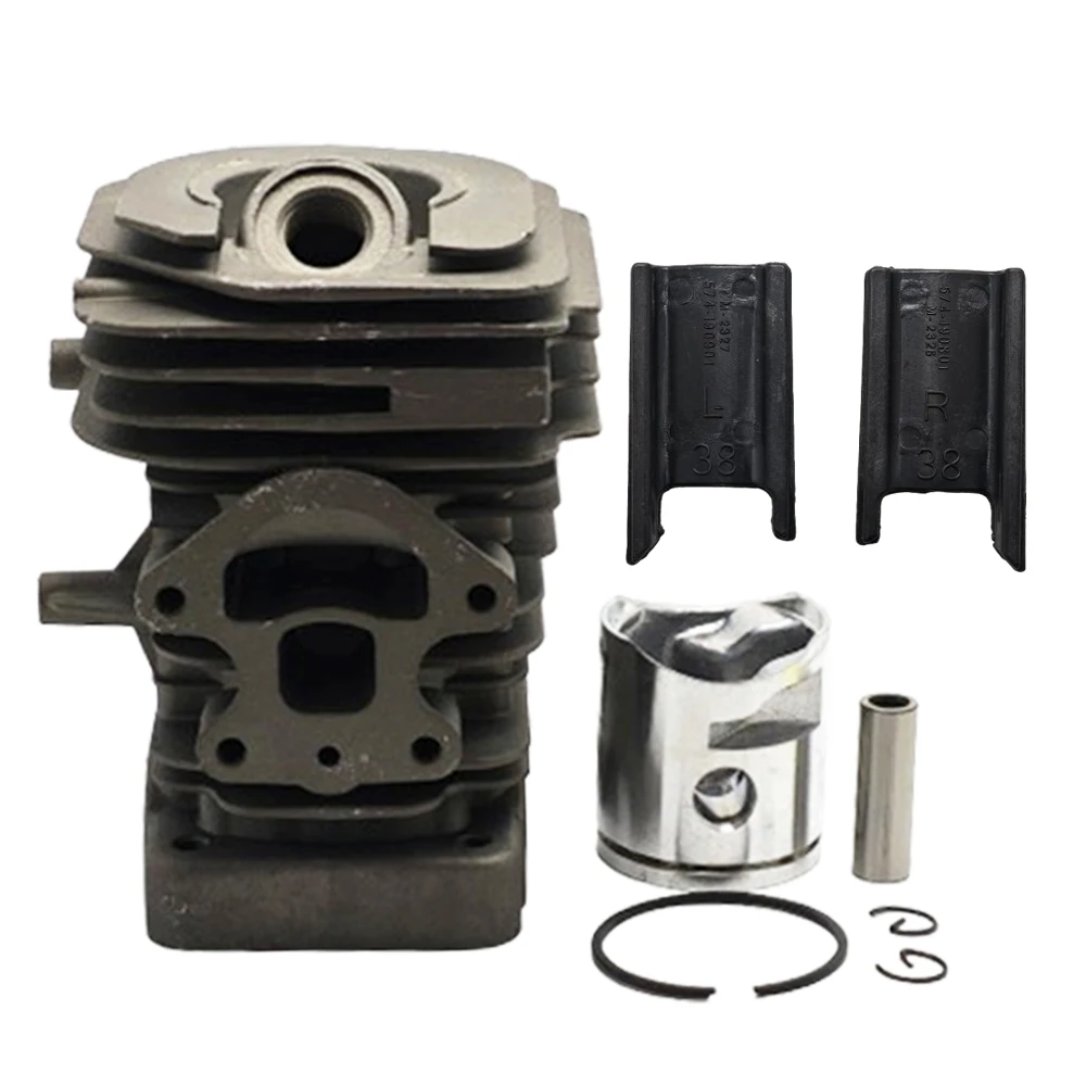 39 مللي متر اسطوانة مجموعة كبّاس صالح HUSQVARNA 235 236 236E 240 240E بالمنشار 10 مللي متر دبوس أجزاء محرك المحرك # 545050417