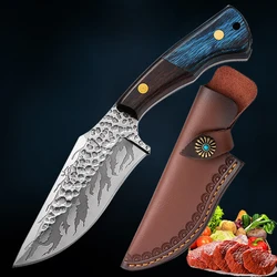 Kitchen Knife Boning Butcher Knife Stainless Steel Meat Cleaver Handmade Forged Chef Knives for CookingTools Fruit Knife 4Cr13