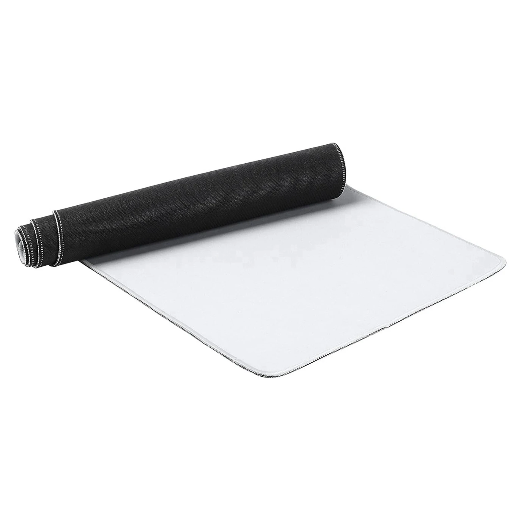 2X Mouse Pad, Extended Non-Slip Rubber Base Of Gaming Mouse Pad, Suitable For Work, Study And Entertainment-White Seam