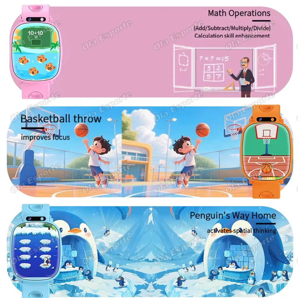 New Kids Smartwatch 2026 1.9-INCH Camera Flashlight Multi Games Calculator Sleep Monitor Children's Smartwatch Gift Boys Girls view 4