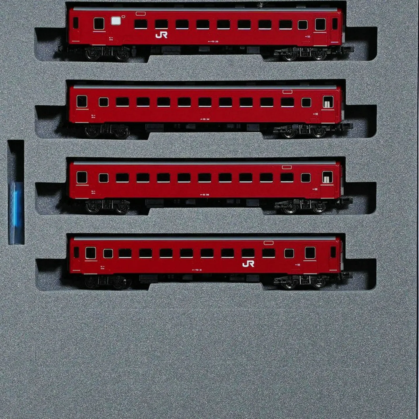 N Type 1/160 KATO Train Model Four-Carriage Set 10-2045 50 Type 51 Series Passenger Carriage with Four Sections No Power