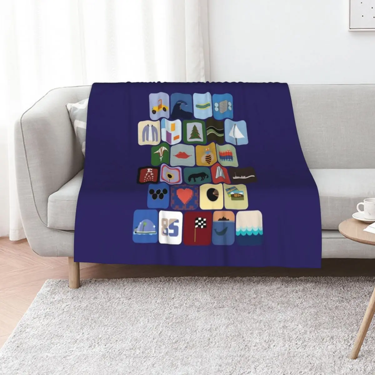 

The Beach Boys Discography Throw Blanket Summer Beddings Single Warm Vintage Blankets