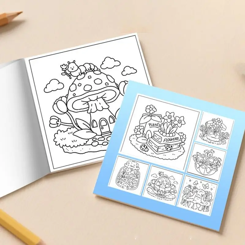 Coloring Book Art Painting Notebook Early Learning Coloring Book For Nursery School Travel Home Kindergarten