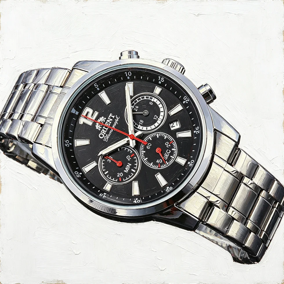 Nuevos relojes originales de la marca Orient para hombre, cronógrafo multifuncional, reloj de pulsera con fecha ajustable, relojes de cuarzo AAA+ para hombre