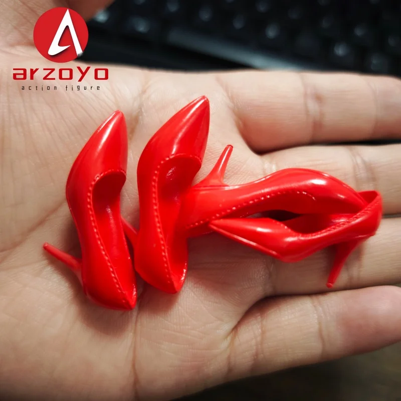 

1/6 женская модная обувь на высоком каблуке для девочек, женская обувь на шпильке с имитацией модели для 12 дюймов Phicen Tbleague Body Doll