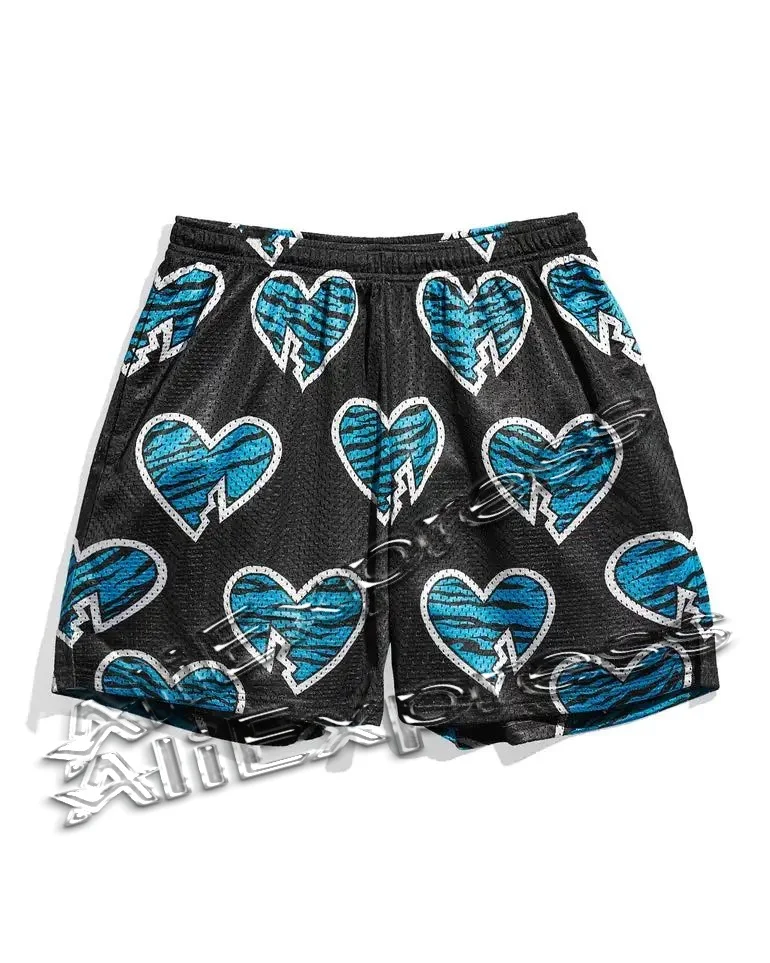 

Fashion Comfortable Shorts Men's Running Sport Gym Fitness Breathable Training Male Quick Dry Beach Pants Street Hip Hop Sports