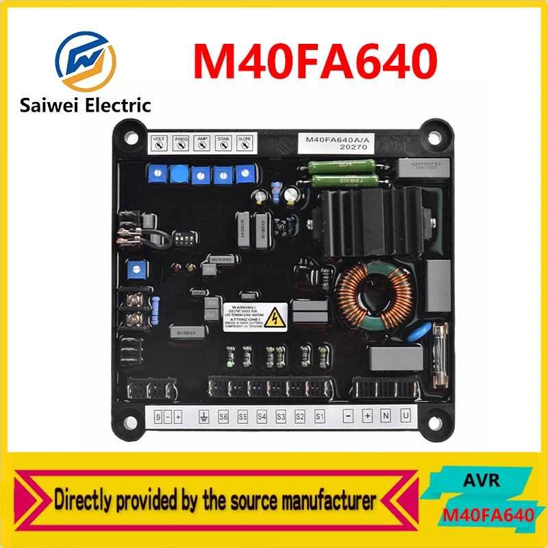 M40FA640 AVR Marilli Generator Automatic Voltage Stabilizer Control Module Generator Set Accessories