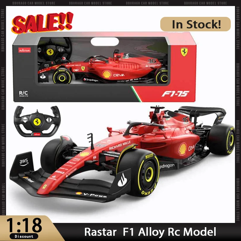 

New In Stock Rastar 1:18 /12 Mercedes-Benz Mclaren F1 Alloy Rc Model Miniature Diecast Ornaments Custom Toys Kids Gift