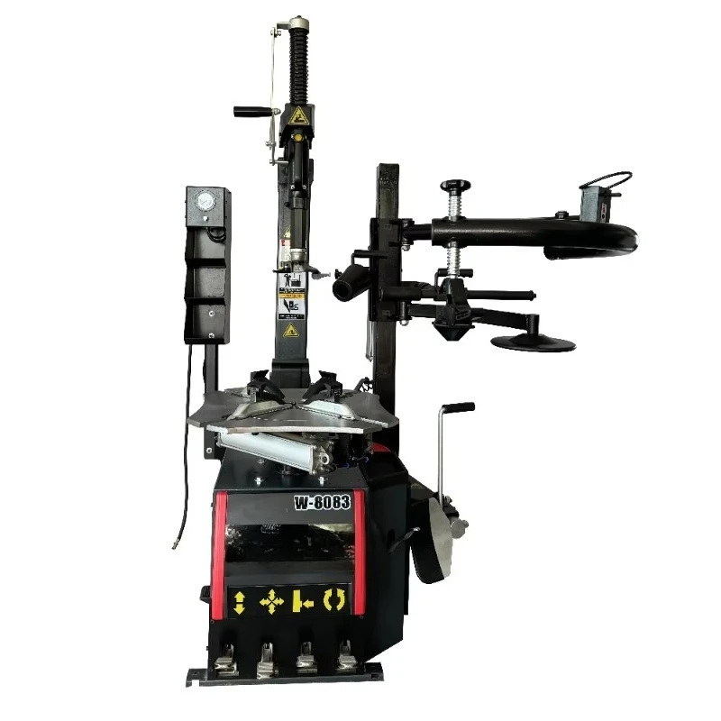 with Right Help Arm W-8083 CE Custom Automatic Tile Back Tire Changer Three-Point System