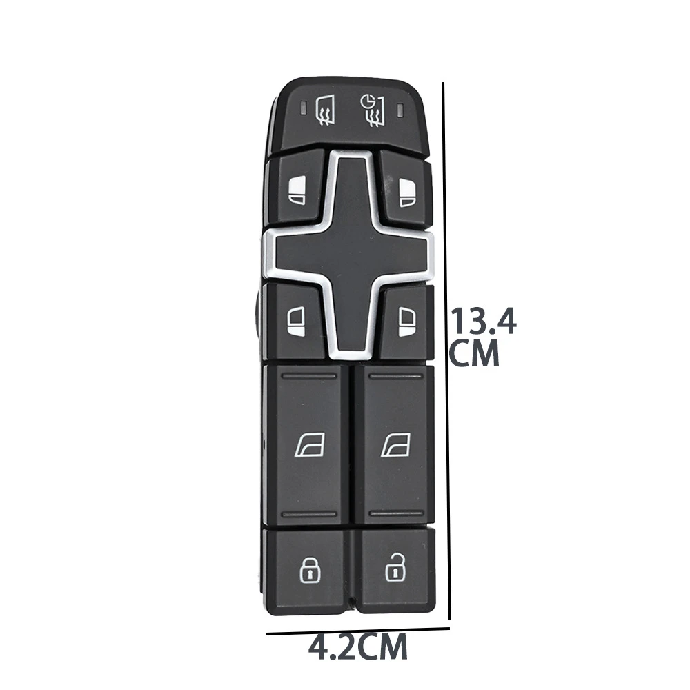 

12V 3Pins Truck Power Window Control Switch Button Suitable for Volvo Trucks FH FM Series 12V 22154235,22154285,14050579