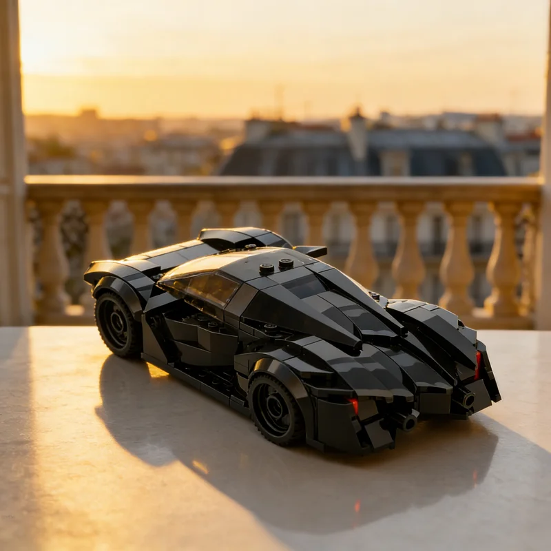 247 pièces MOC Panther VLX City Champions Modèle de blocs de construction Architecture Idée Cadeau de Noël Jouets éducatifs pour enfants Briques à assembler
