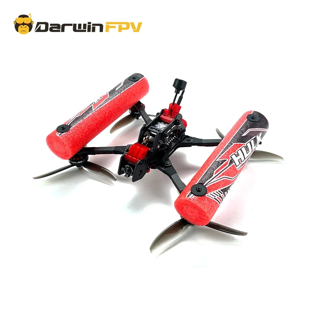 

DarwinFPV HULK Waterproof Cinematic FPV Drone F411 MPU6500 FC Built-in ExpressLRS 2.4GHz Receiver 4S / 6S Version