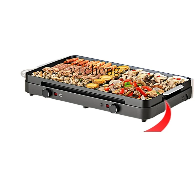 

Tqh Barbecue Plate Meat Roasting Pan Electric Baking Pan Multi-Function Electric Oven Household Barbecue Commercial