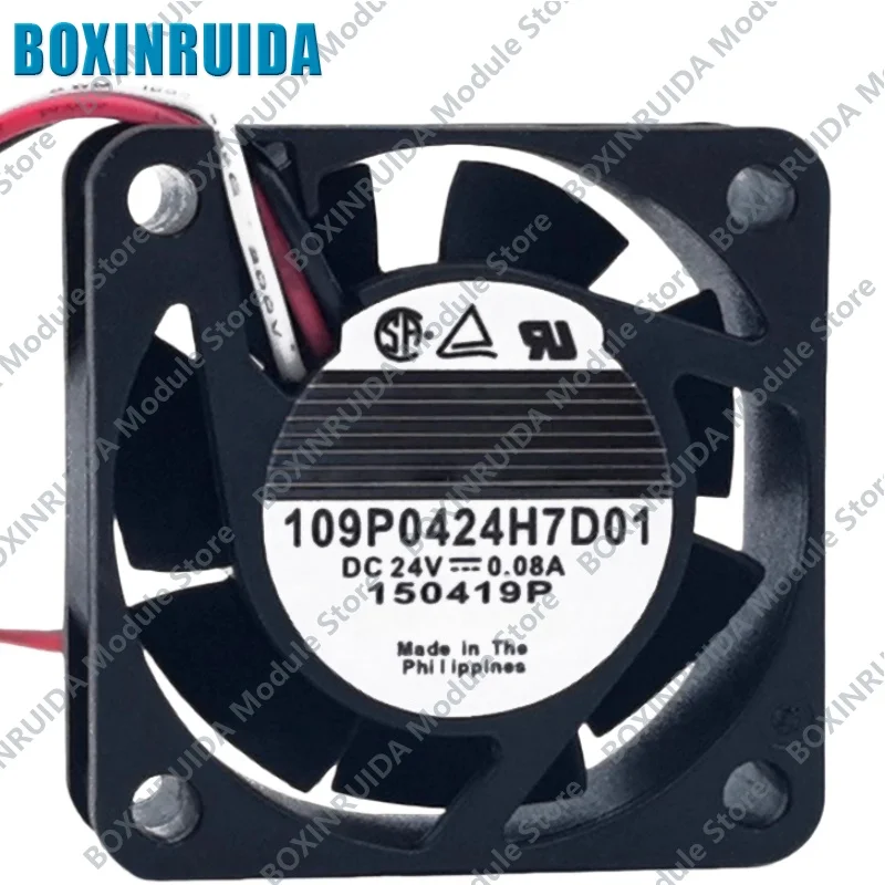 Brand new original 109P0424H7D01 machine cooling fan DC24V 0.08A