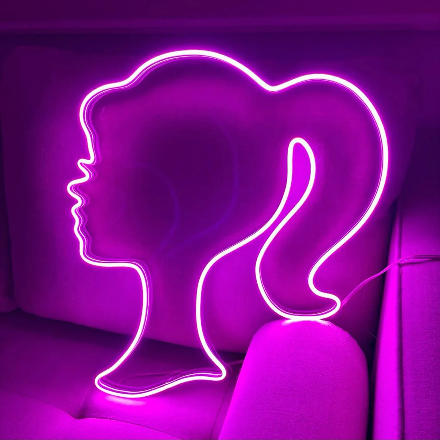 

Pretty Girl Neon Sign Girls Ladies Bedroom Bathroom Powder Room Wall Decoration 2024 Beautiful Design Fashion Tech Gift Party Le