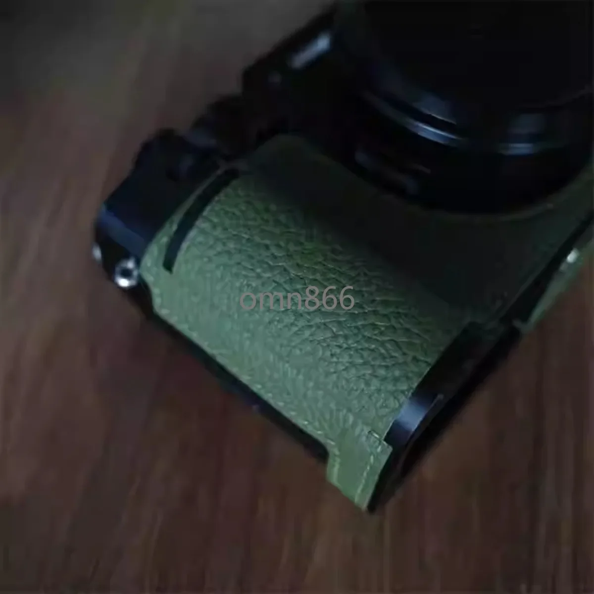 Kamera-Lederhüllen, halbe Taschen, Schutzhüllen, Retro-Kamerazubehör mit handgefertigter Basis aus echtem Leder für Fuji X100Vi