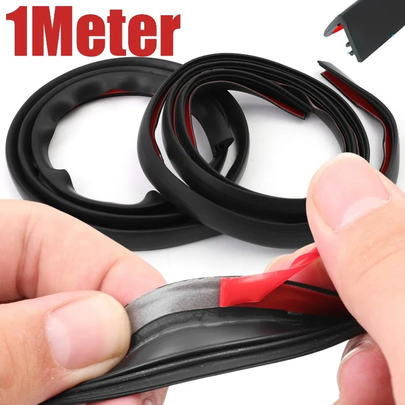 

Уплотнительная лента для оконного стекла автомобиля, резиновая защита для краев, звукоизоляционная отделка для предотвращения столкновений, универсальная самоклеящаяся наполнитель для дверного окна