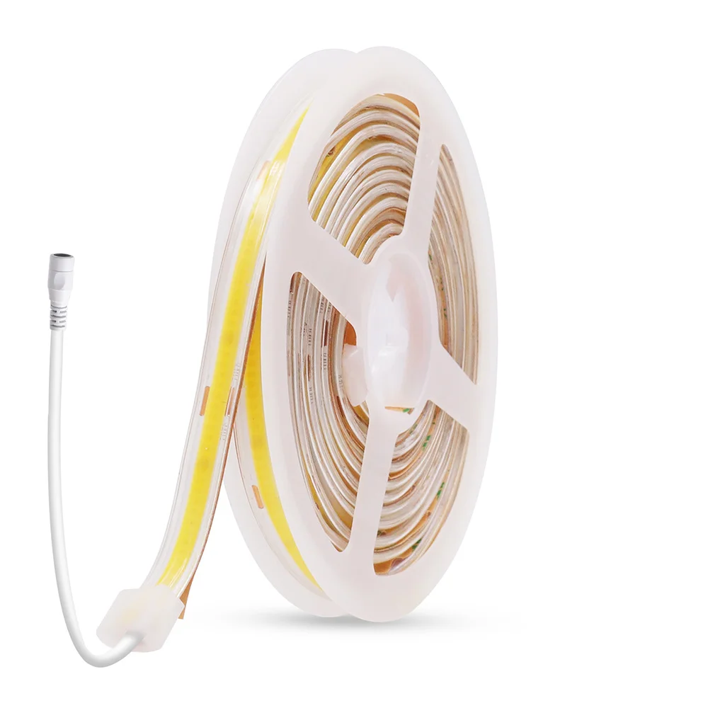 Waterproof COB LED Strip Light 12V 24V 3000K 4000K 6000K IP67 Flexible Led Tape 480LEDs/m 5m 10m 20m 0.5m 1m 2m Linear Lighting