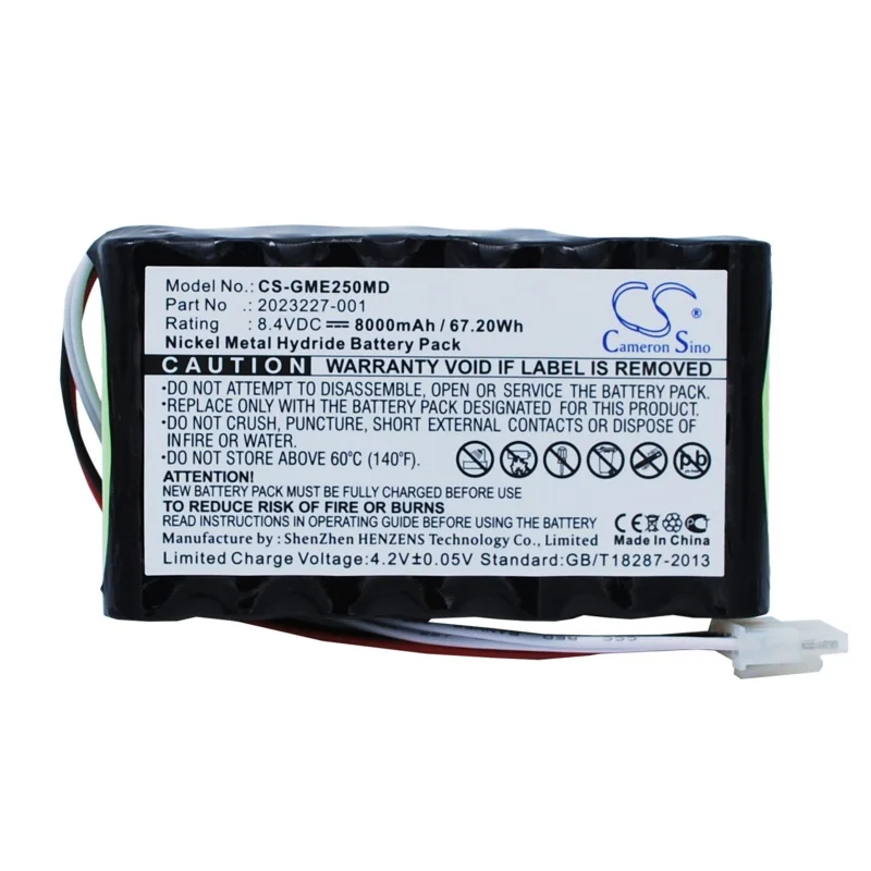 Medical Battery 2023227-001,2023852-029,N1082,AMED2250,M2828NO for GE Dash 2500 Patient Monitor,ARC Aestiva 7100,7900,B850