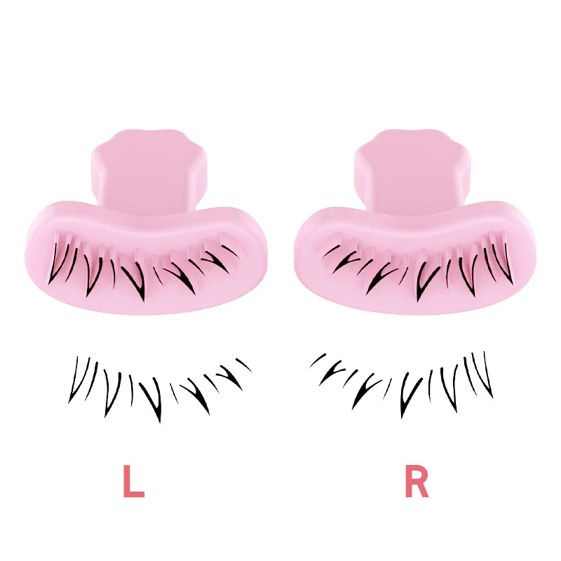 Timbre de cils inférieur en silicone avec poignée, outils de maquillage des yeux, bricolage, extensions de cils inférieurs, faux cils intérieurs Mayor