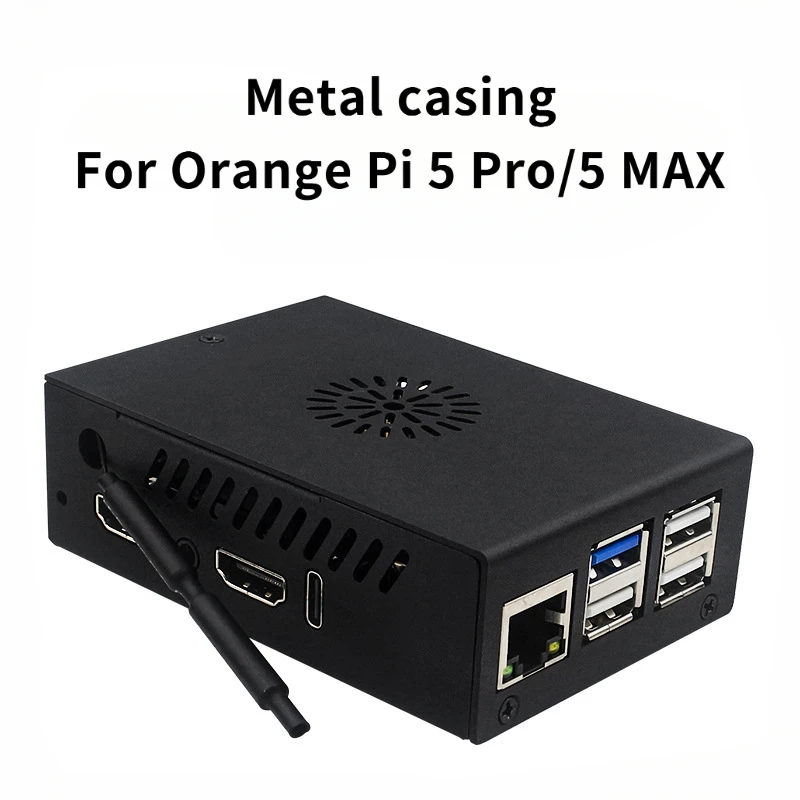 

OrangePi 5 Pro Metal casing for Orange Pi 5pro MAX Ultra Heat dissipation shell