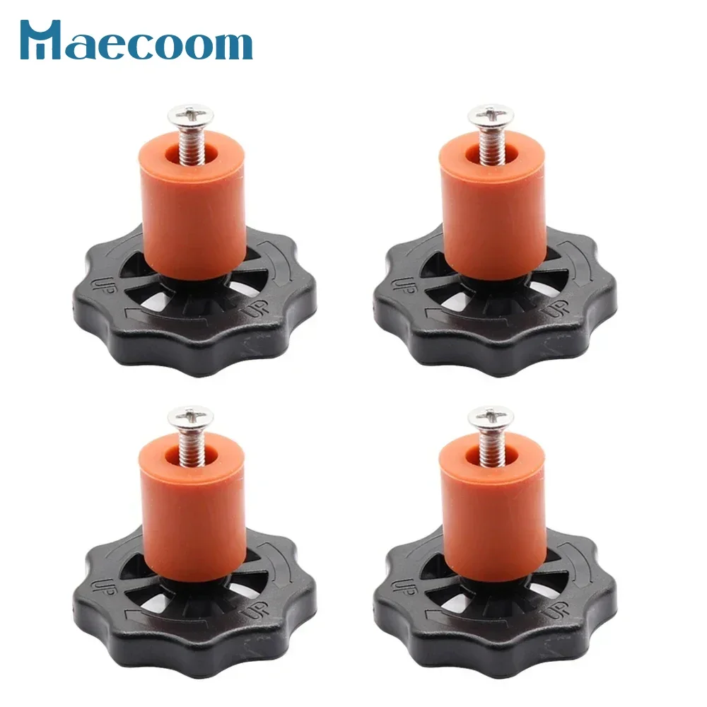 4Ppcs High Temperature Silicone Solid Spacer Hot Bed Leveling Column 12/16/18/26mm For CR-10 CR10S Ender-3 3D Printer Parts