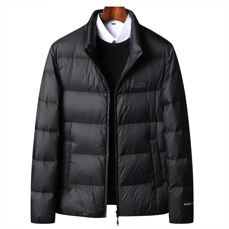 Wholesale High Quality Mens Cotton Jacket Coat Winter Plus Down Warm Clothing For Business Luxury Jacket Men