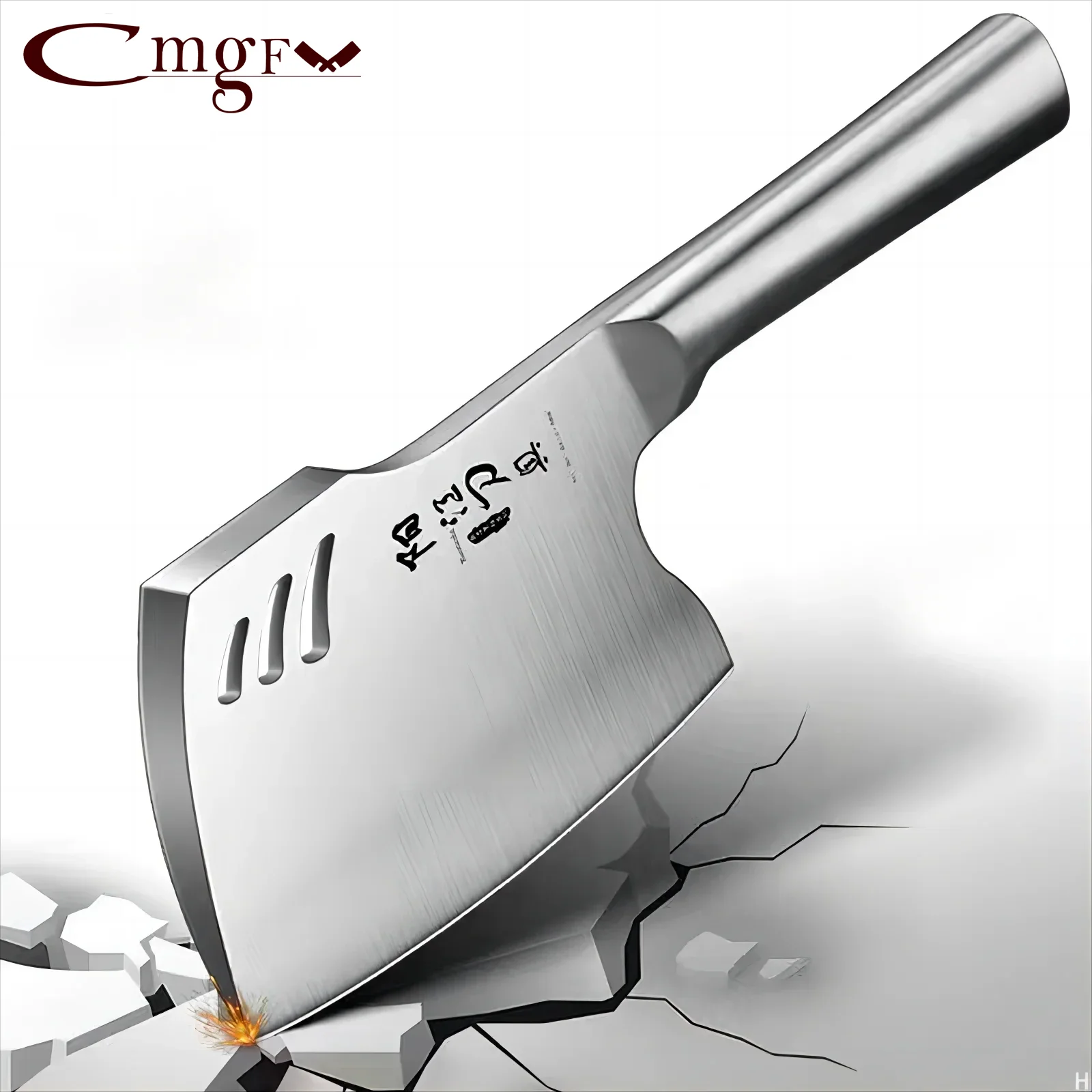 Stainless steel axe knife forging bone chopping knife bone chopping multi-function tool food processing special tool