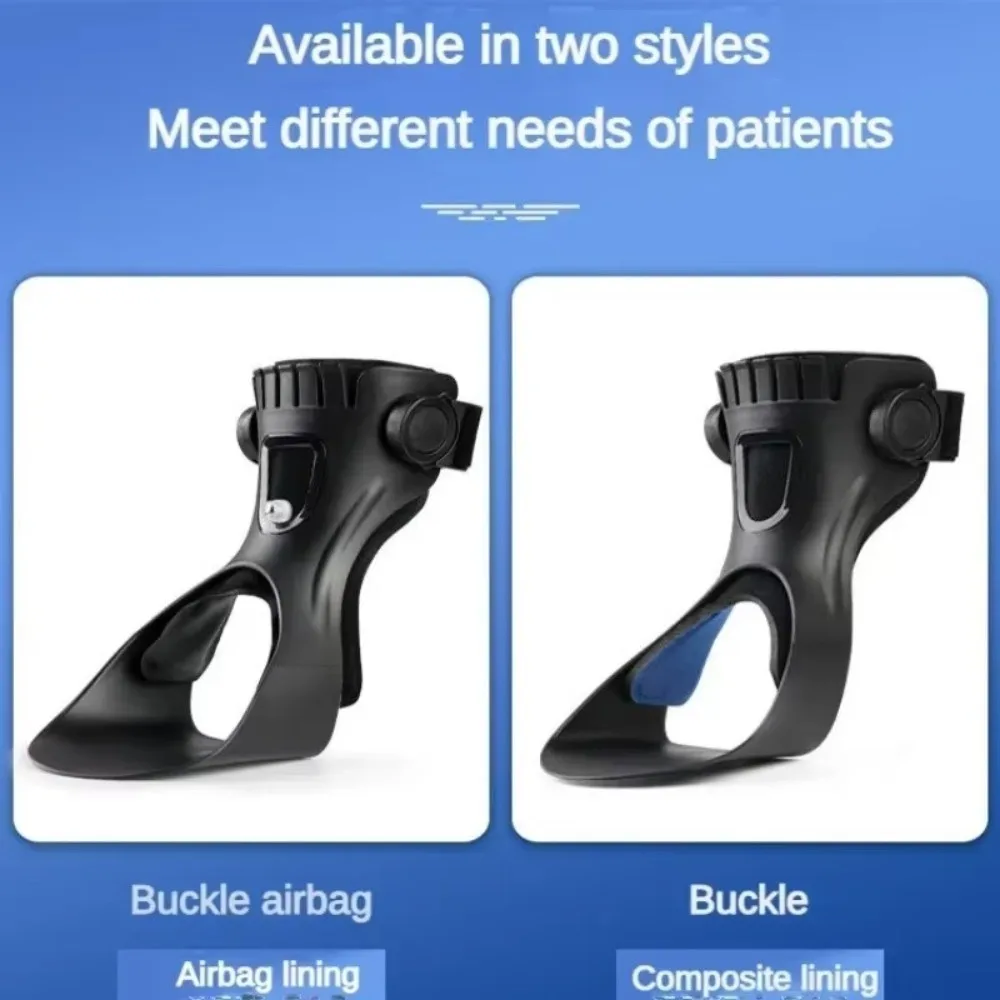 Lightweight AFO Foot Drop Brace Invisible Varus Foot Correction Ankle Brace Support Improve Gait Adjustable Buckle