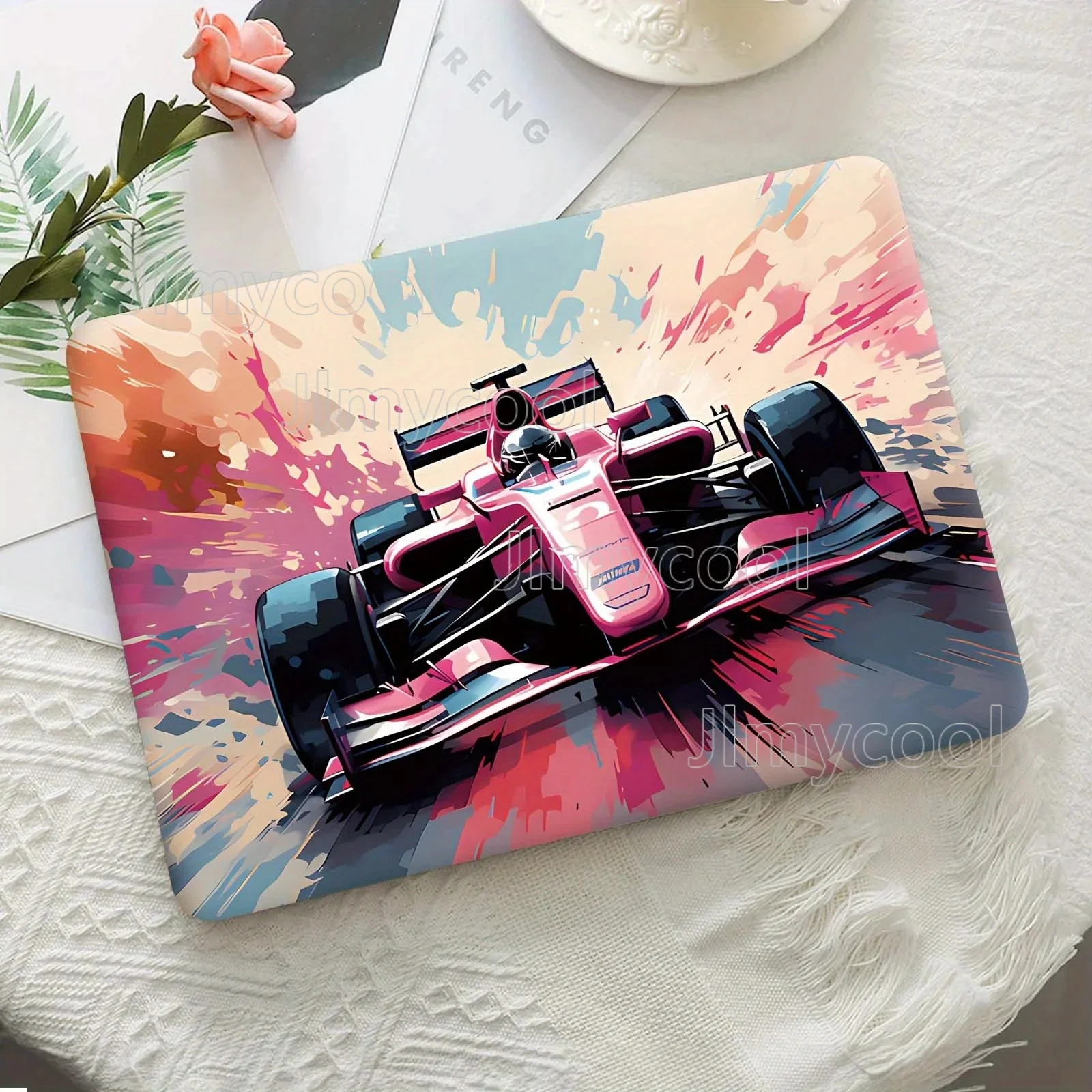 

DIY 1 Set of 2 Pieces Fantasy Style Laptop Protective Film for 30.48-39 Cm Laptop Case Decorative Stickers