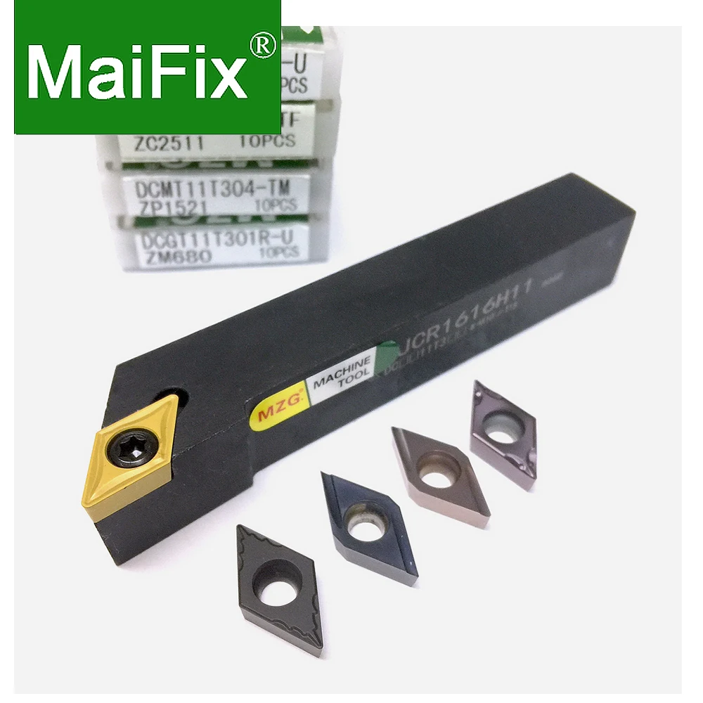 Imagem -05 - Maifix Externo Torneamento Ferramenta Suporte Torno Cnc Corte Dcmt Insert Sjcr Sdjcl 1010h07 1212h07 Sdjcr1616h07 Sdjcr2023 Sjcr