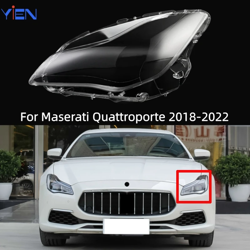 

Для Maserati Quattroporte 2018 2019 2020 2021 2022 Автомобильная фара крышка объектива сменная фара головного света