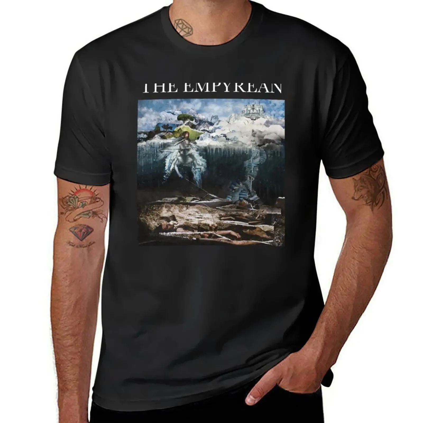 John Frusciante The Empyrean T-Shirt baggy shirts plus sizes summer top mens vintage t shirts