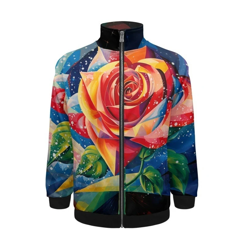 

Newest Spaceman Pattern 3D Print Harajuku Jackets For Men Casual Long Sleeve Tops Graphic Coat Hip Hop Cool Coat Kids Apparel