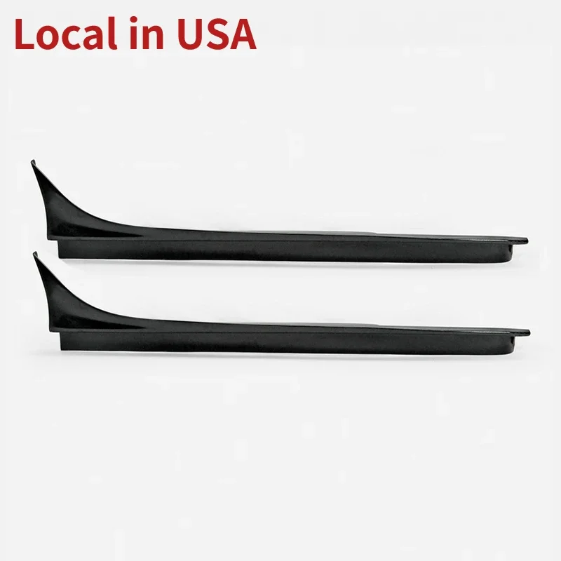 (Local in USA) For Mazda  MX5 NC NCEC Roster Miata GVN Style FRP Fiber Glass Side Skirt Fiberglass Exterior Door Auto