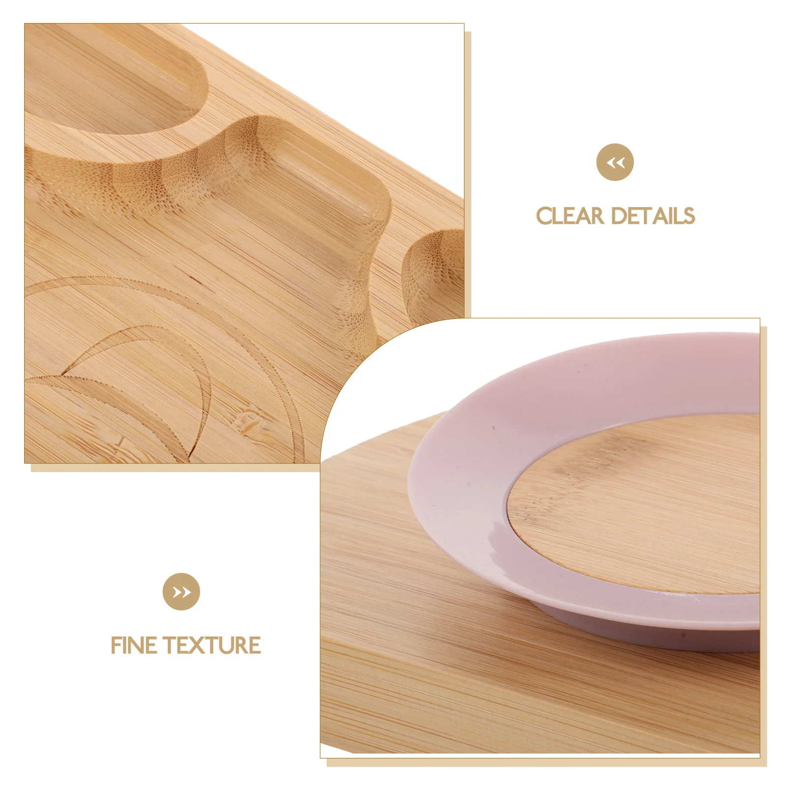 

Детская присоска, бамбуковая разделенная тарелка для кормления малышей с героями мультфильмов, присоска для хранения еды, нескользящие детские разделенные тарелки из бамбука