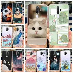 For Oppo A9 2020 Case Oppo A5 2020 Stylish Painted Cover Clear Silicone Phone Cases For Oppo A11x OppoA5 OppoA9 2020 Soft Fundas