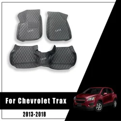 Car Floor Mats Trunk Carpets For Chevrolet Trax 2014 2015 2016 2017 2018 Waterproof Rug Auto Interior Accessories Automobiles