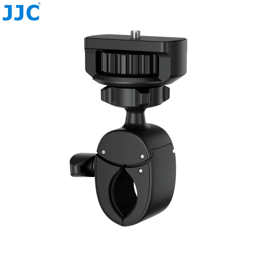 JJC Lenkerhalterung mit 1/4"-20 Schraube Motorrad-Lenkerklemme für Dji Osmo 360 Pocket 4 3 Akkugriff GoPro Hero 13 12 – Detail 1