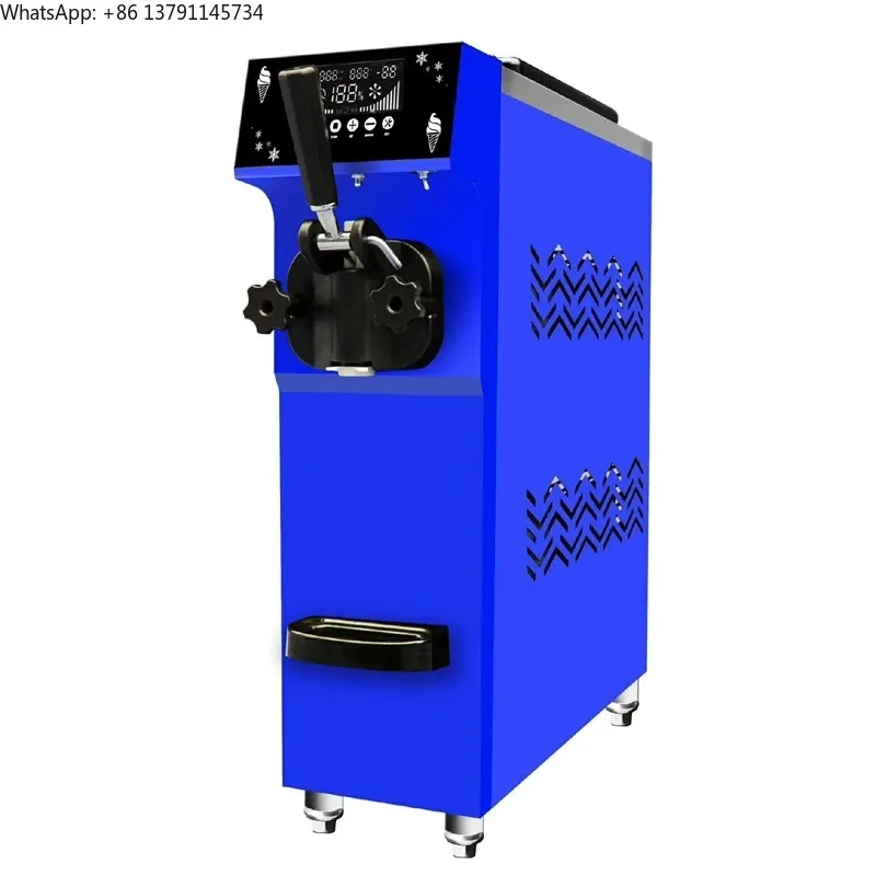 12L/H  ice cream machine 900W thailand ice cream machine soft with brand compressor